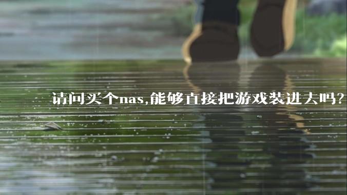 请问买个nas,能够直接把游戏装进去吗？